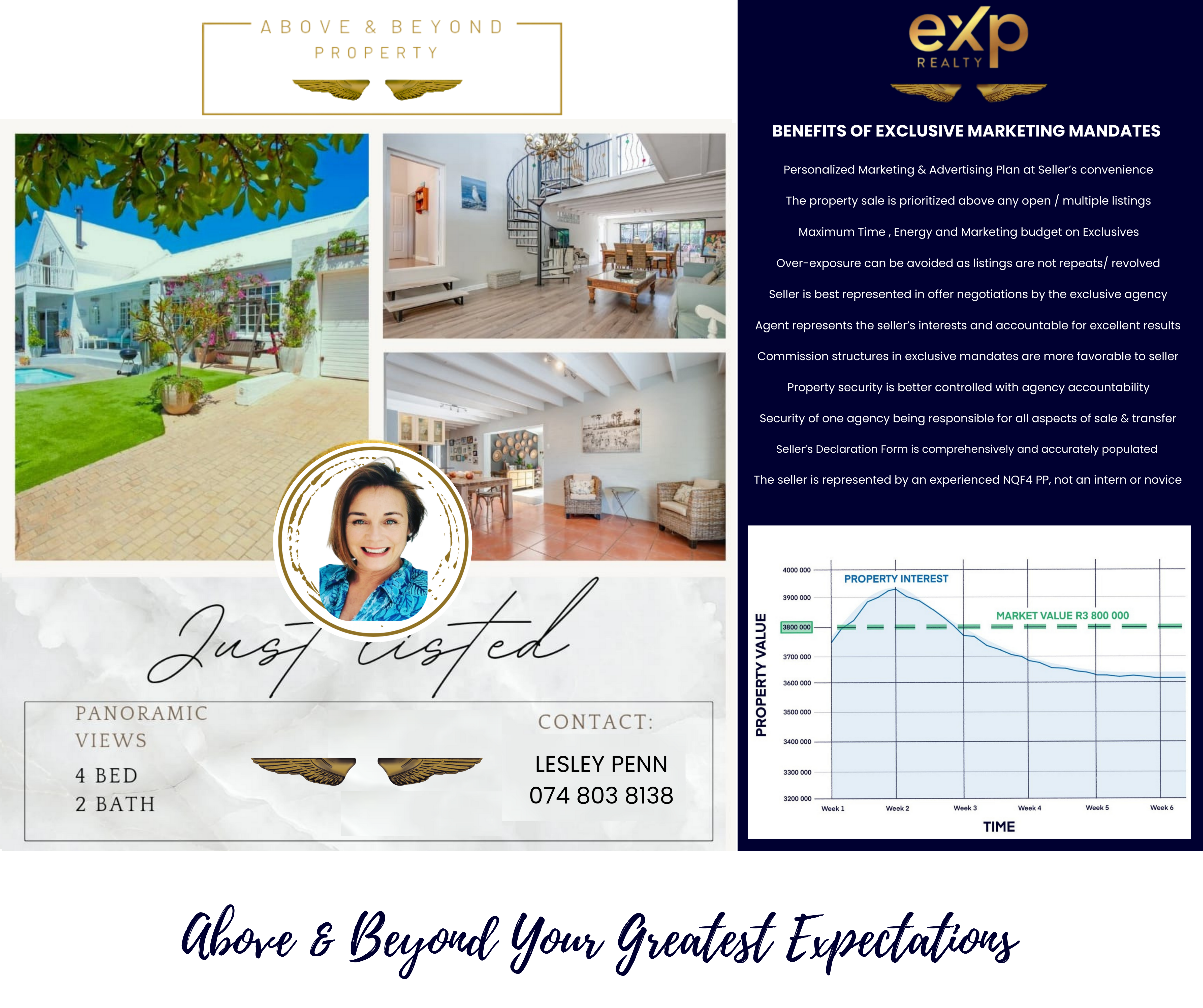 Exclusive Above & Beyond property brochure